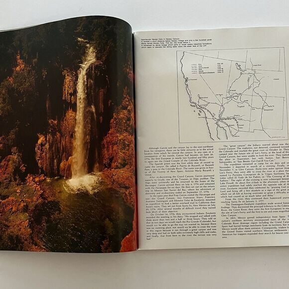 Vintage Grand Canyon National Parkways Travel Guide Brochure Booklet Map 1977 - Picture 4 of 6